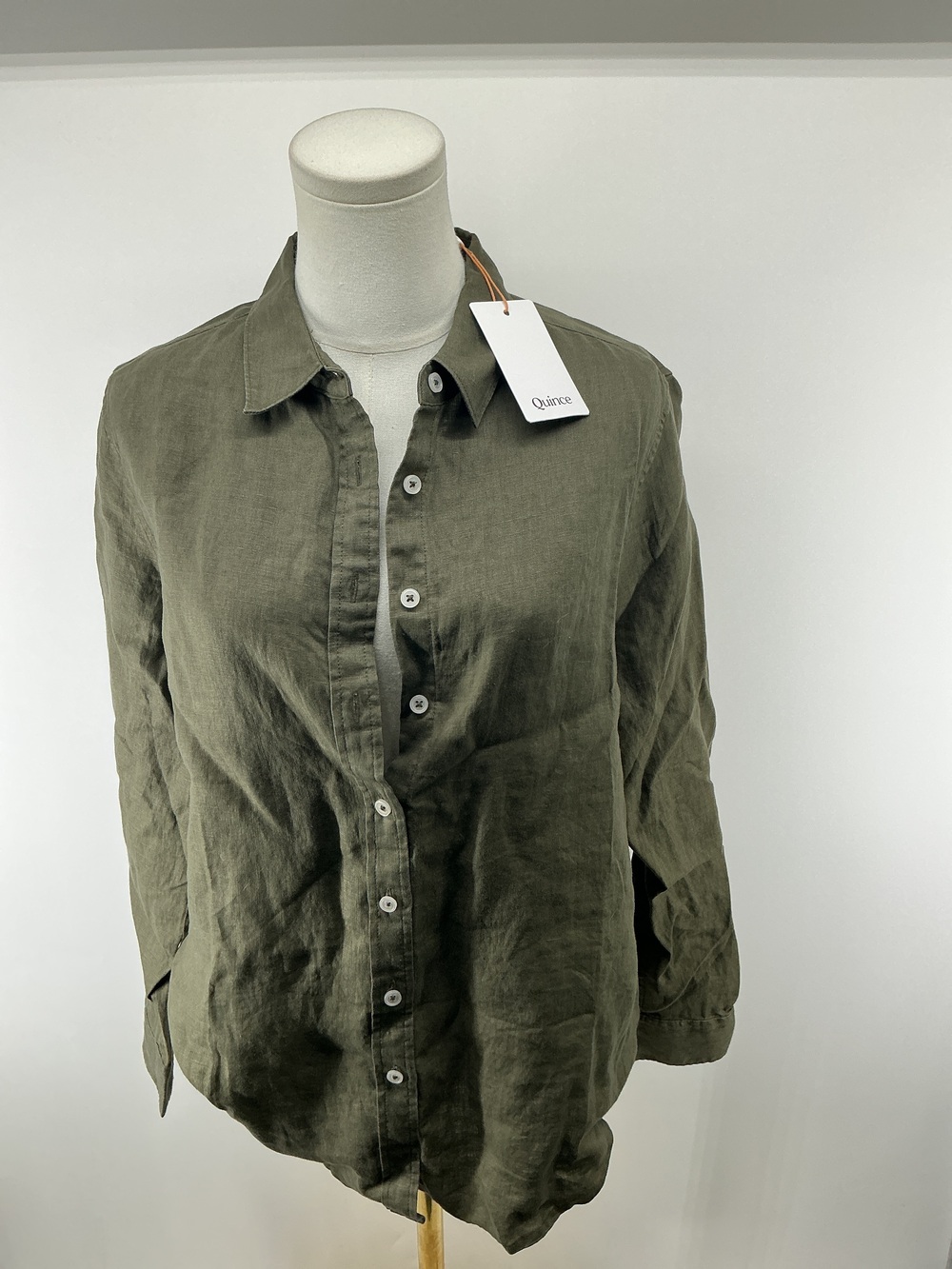 100% European Linen Long Sleeve Shirt